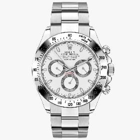 Rolex Daytona Cosmograph Steel White Dial